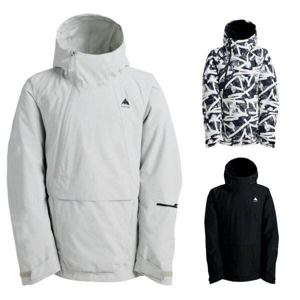 25-26 BURTON/バートン RESERVE RELAXED ANORAK jacket リザーブリラックスアノラック メンズ レディース 防水ジャケット スノーボードウェア スノーウェアー 2026