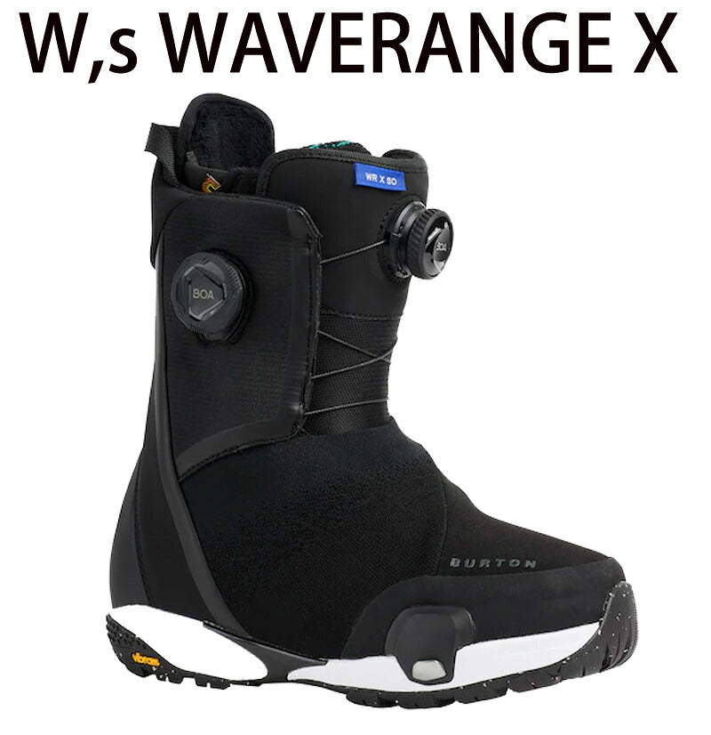 25-26 BURTON/バートン W,s WAVERANGE X STEP ON ウェイブレンジエックス ステップオン レディース ブーツ ダブルボア スノーボード 2026