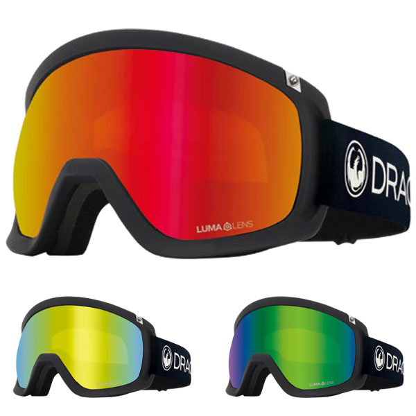 25-26 DRAGON/ドラゴン D3 JP-LumaLens メンズ レディース ゴーグル ジャパンフィット バックルベルト 日本人向け スノーボード スキー メガネ対応 2026