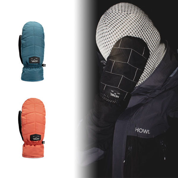 25-26 HOWL / ハウル DAILY Mitt ミトングローブ 手袋 メンズ レディース スノーボード スキー 2026 メール便対応