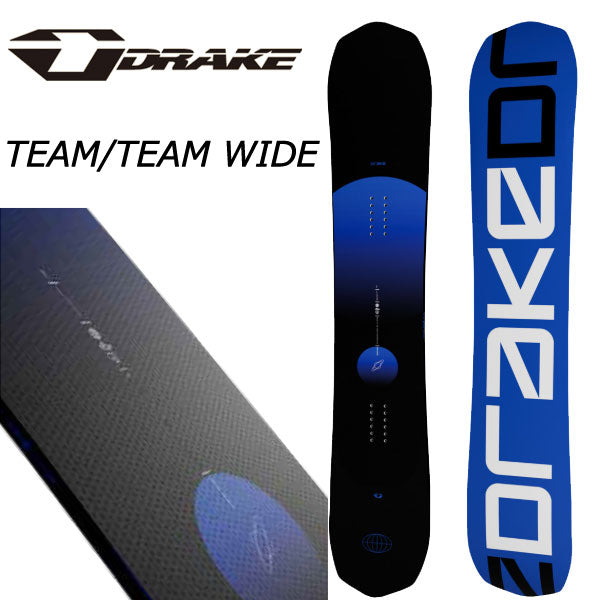 25-26 DRAKE/ドレイク TEAM チーム メンズ スノーボード パウダー 板 2026
