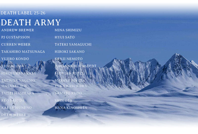 25-26 DEATH LABEL/デスレーベル DWS メンズ レディース スノーボード