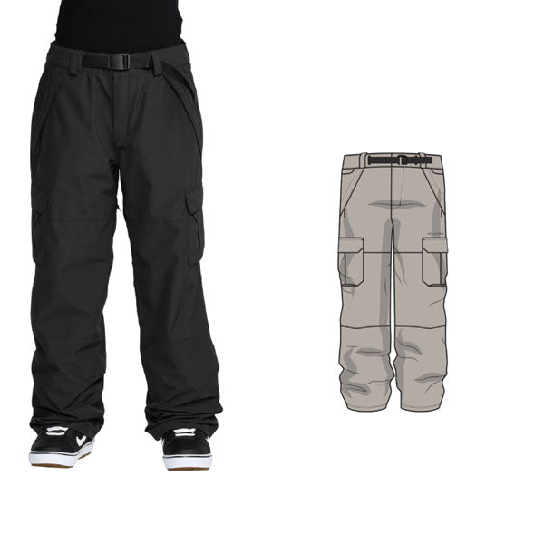 25-26 VOLCOM/ボルコム DLM pant レディース 防水パンツ スノーボードウェア スノーウェアー 2026