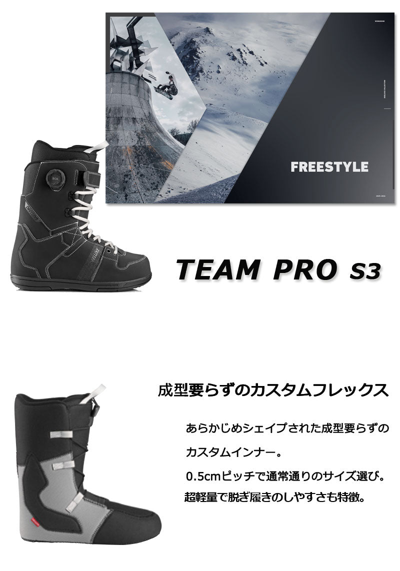 25-26 DEELUXE/ディーラックス DNA s2 ディーエヌエー メンズ レディース 熱成型対応ブーツ ハイブリッドボア スノーボード 2026