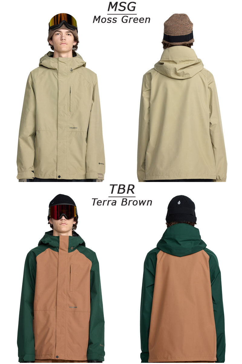 25-26 VOLCOM/ボルコム DUA GORE-TEX jacket メンズ レディース 防水