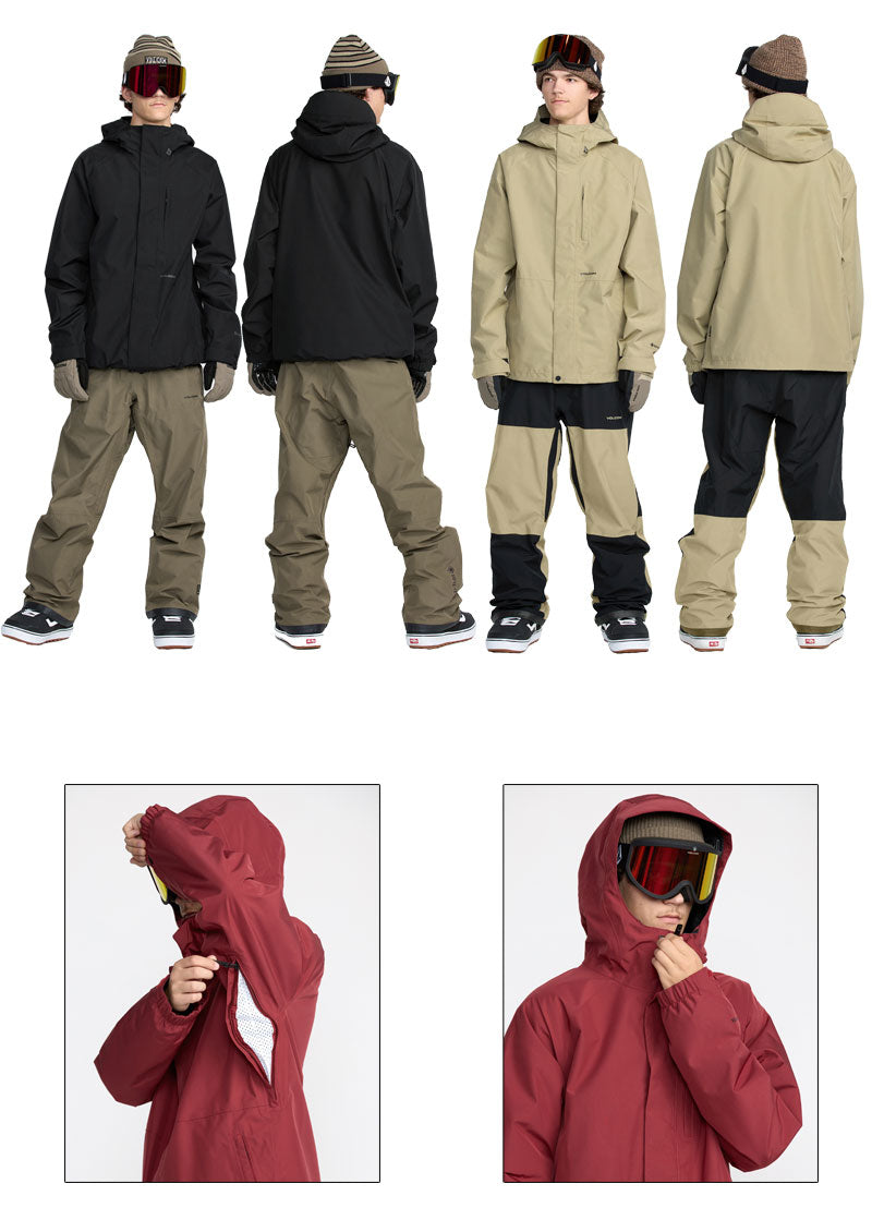 VOLCOM ビデオFREEDOM 未開封 OUTLET】VOLCOM メンズ STAY DRY GORE-TEX MITT スノーグローブ