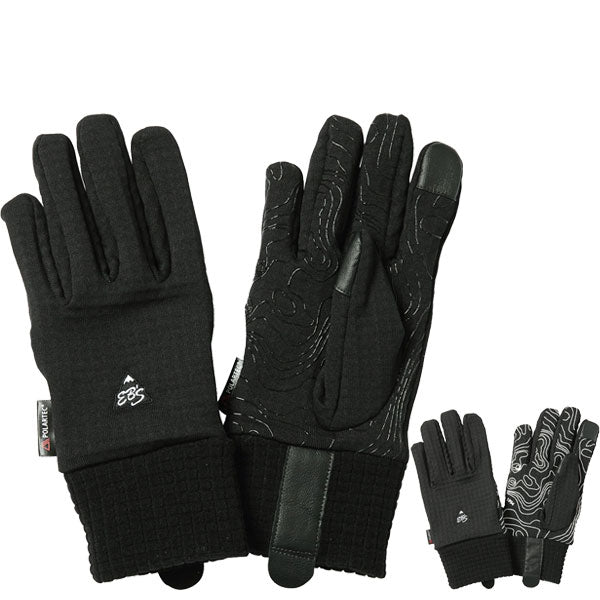 25-26 eb's/エビス POLARTEC GRID INNER HIGH WARM ポーラテック ハイウォーム インナーグローブ 手袋 メンズ レディース スノーボード 2026 メール便対応