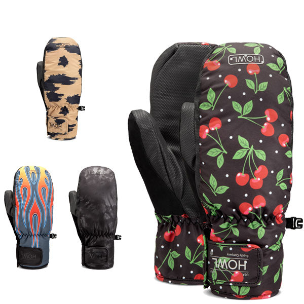 25-26 HOWL / ハウル FLYWEIGHT Mitt ミトングローブ 手袋 メンズ レディース スノーボード スキー 2026 メール便対応