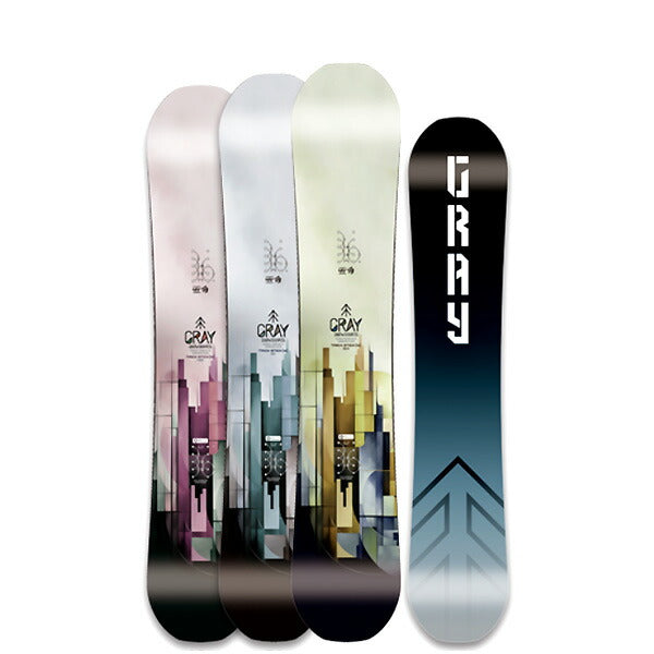 25-26 GRAY/グレイ TRICKSTICK-iz トリックスティック アイゼット メンズ レディース スノーボード グラトリ 国産 板 2026