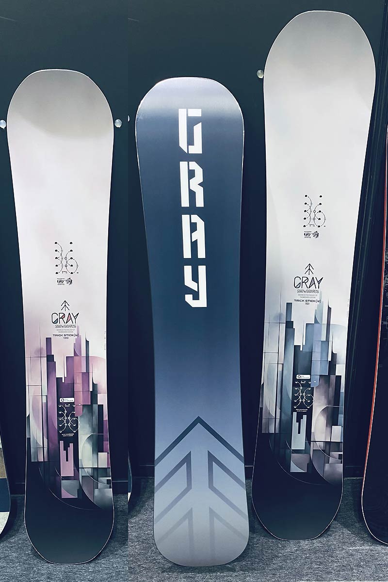 25-26 GRAY/グレイ TRICKSTICK-iz トリックスティック アイゼット