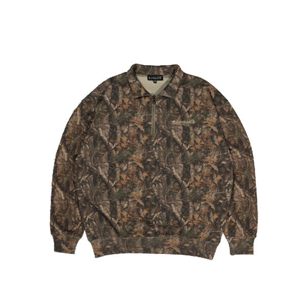 25-26 NOMADIK/ノマディック HALFZIP crew メンズ レディース ハーフジップパーカー セカンドレイヤー スノーボードアパレル スノーウェアー 2026