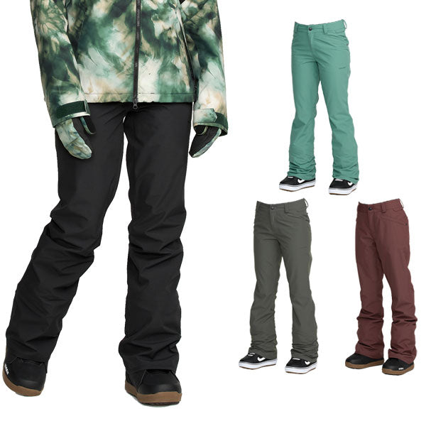 25-26 VOLCOM/ボルコム HALLEN pant レディース 防水パンツ スノーボードウェア スノーウェアー 2026