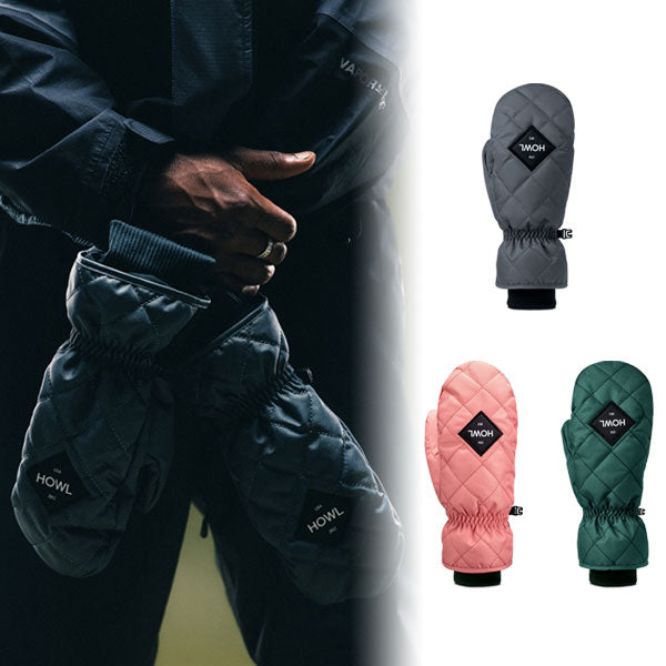 25-26 HOWL / ハウル JED Mitt ミトングローブ 手袋 メンズ レディース スノーボード スキー 2026 メール便対応