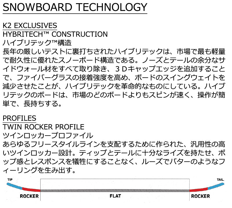 25-26 K2/ケーツー CHLORO ROCKER クロロロッカー レディース パーク