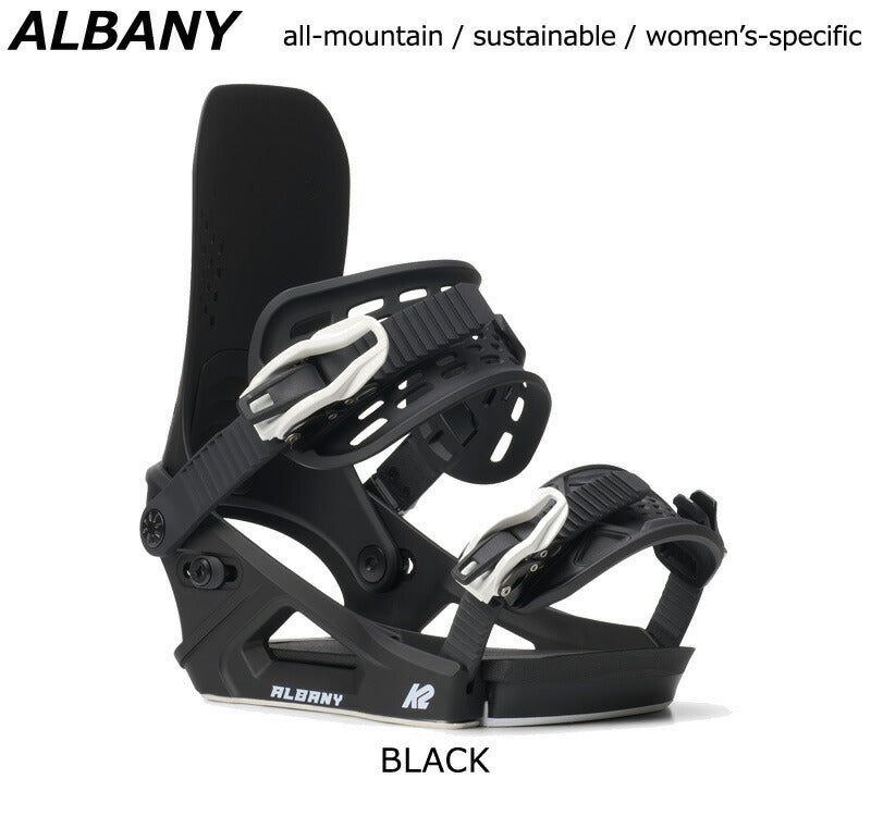 25-26 K2/ケーツー ALBANY アルバニー レディース ビンディング バインディング スノーボード 2026