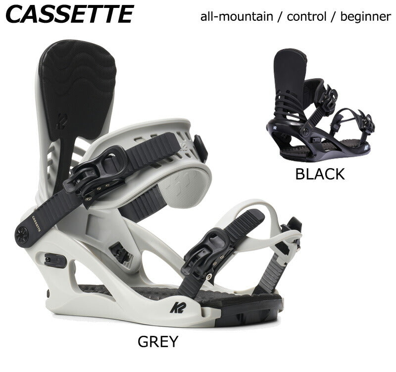 25-26 K2/ケーツー CASSETTE カセット レディース ビンディング バインディング スノーボード 2026