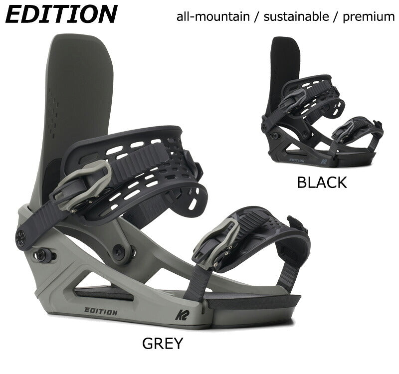 25-26 K2/ケーツー EDITION エディション メンズ レディース ビンディング バインディング スノーボード 2026