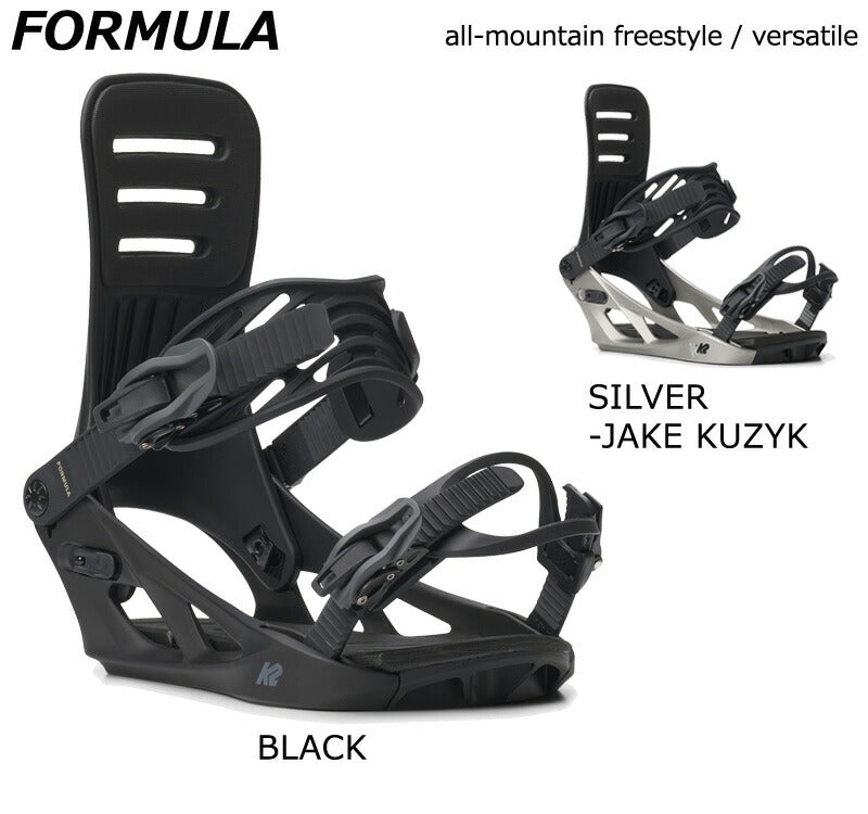 25-26 K2/ケーツー FORMULA フォーミュラ メンズ レディース ビンディング バインディング スノーボード 2026