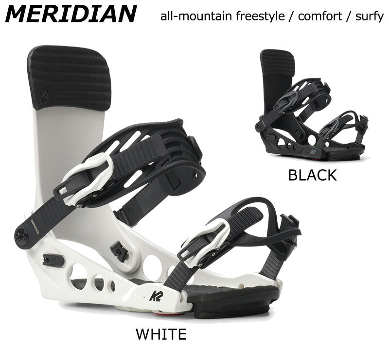 25-26 K2/ケーツー MERIDIAN メリディアン レディース ビンディング バインディング ミニディスク スノーボード 2026