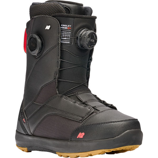 25-26 K2/ケーツー KINSLEY CLICKER X HB キンズリークリッカー レディース ステップイン 熱成型対応 ダブルボア BOA スノーボード ブーツ 2026