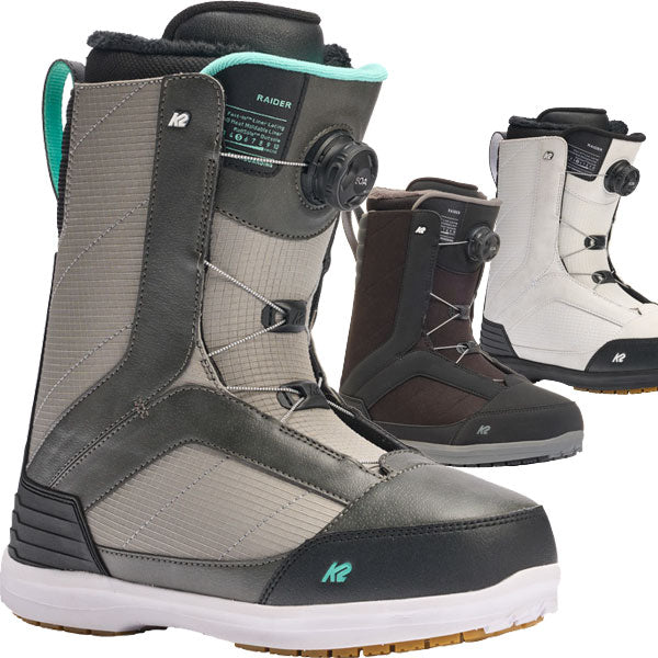 25-26 K2/ケーツー RAIDER レイダー メンズ レディース 熱成型対応 ボア BOA スノーボード ブーツ 2026