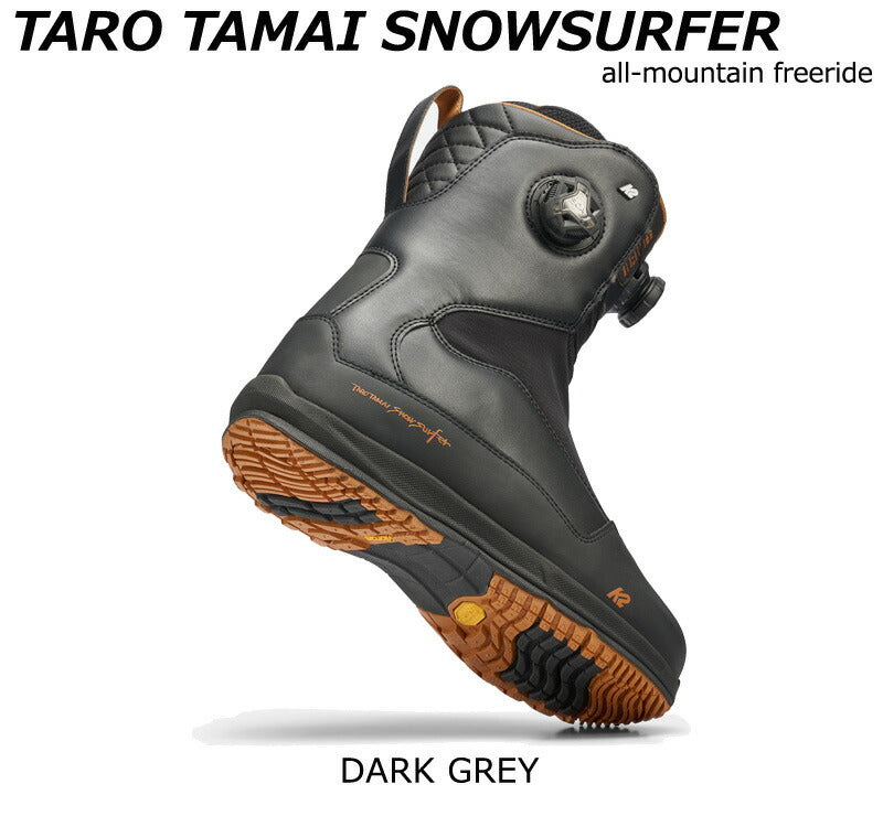 25-26 K2/ケーツー TARO TAMAI SNOWSURFER 玉井太朗 スノーサーファー メンズ レディース 熱成型対応 ダブルボア BOA スノーボード ブーツ 2026