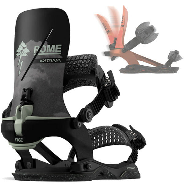 25-26 ROME/ローム KATANE AW FASE STALE カタナフェイズ メンズ レディース ビンディング バインディング スノーボード 2026