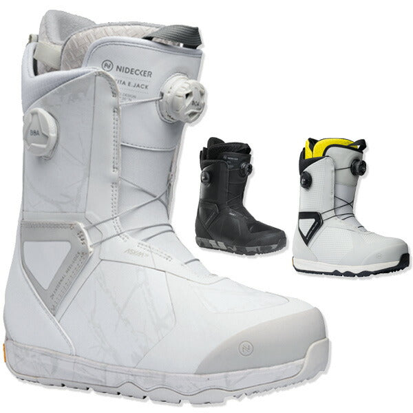 25-26 NIDECKER/ナイデッカー KITA キタ エリック・ジャクソン メンズ レディース ダブルボア ブーツ スノーボード 2026