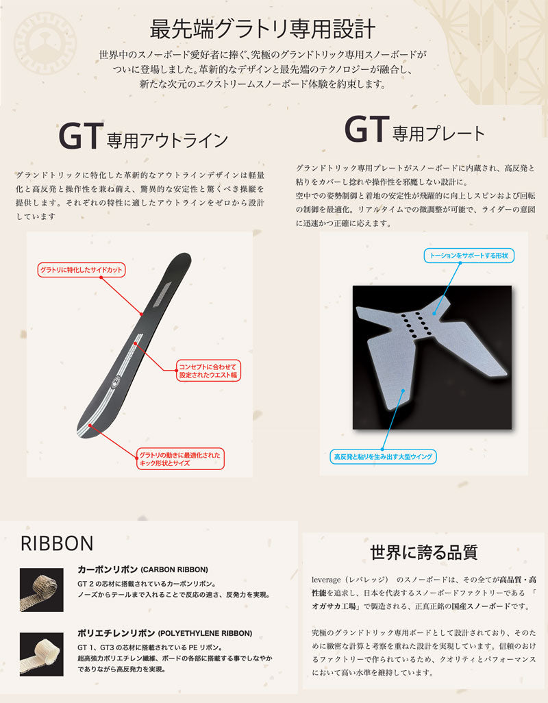 25-26 LEVERAGE/レバレッジ GT-2 ジーティーツー レディース