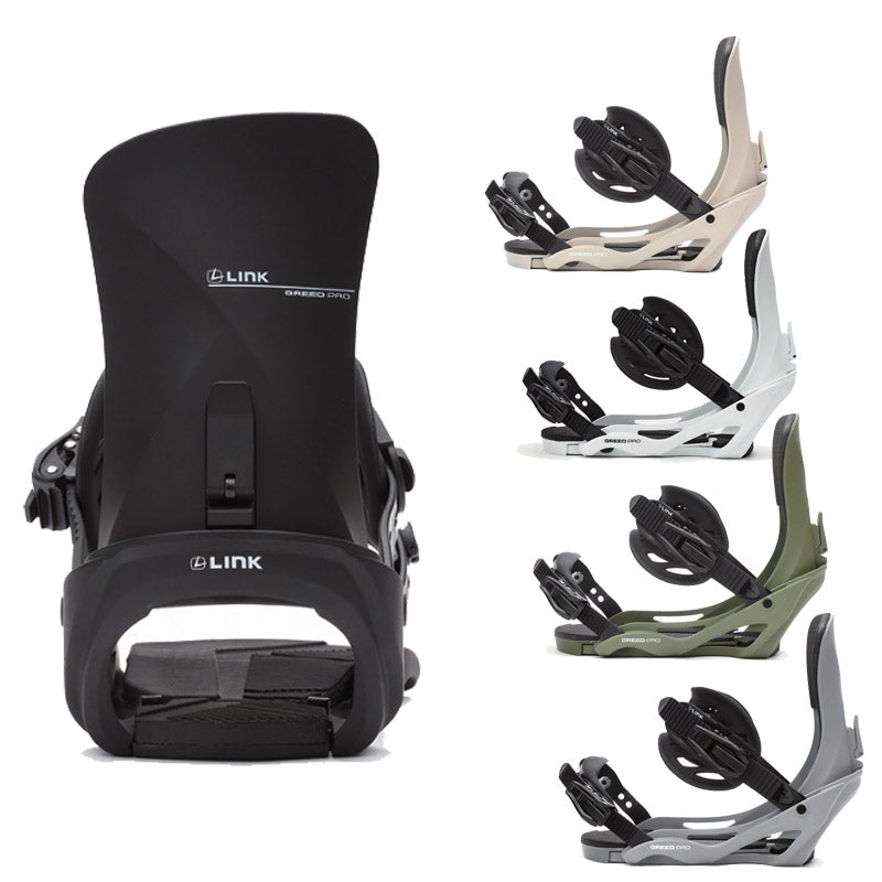 25-26 LINK/リンク GREED PRO グリードプロ メンズ レディース ビンディング バインディング スノーボード 2026