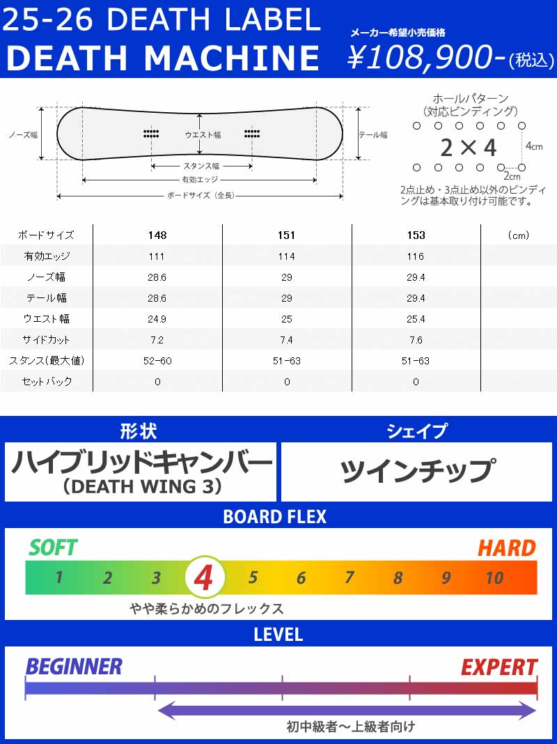 25-26 DEATH LABEL/デスレーベル DEATH MACHINE デスマシーン メンズ