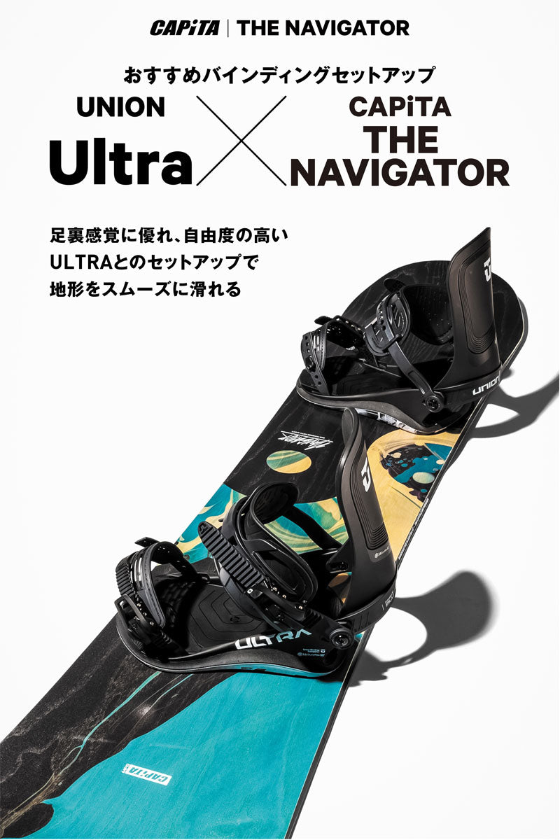 スノーボード板キャピタ　メンズ ナビゲーター　パウダー　カービング 25-26 CAPITA/キャピタ THE NAVIGATOR ウルトラフィア メンズ