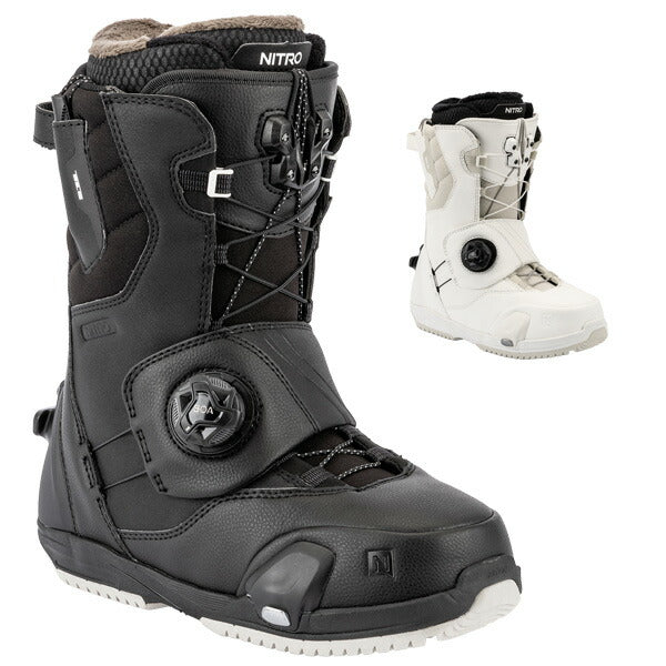 25-26 NITRO/ナイトロ CAVE STEP ON ケイブ ステップオン レディース ブーツ スピードレース スノーボード 2026
