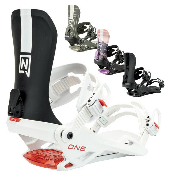 25-26 NITRO/ナイトロ ONE ワン メンズ レディース ビンディング バインディング スノーボード 2026