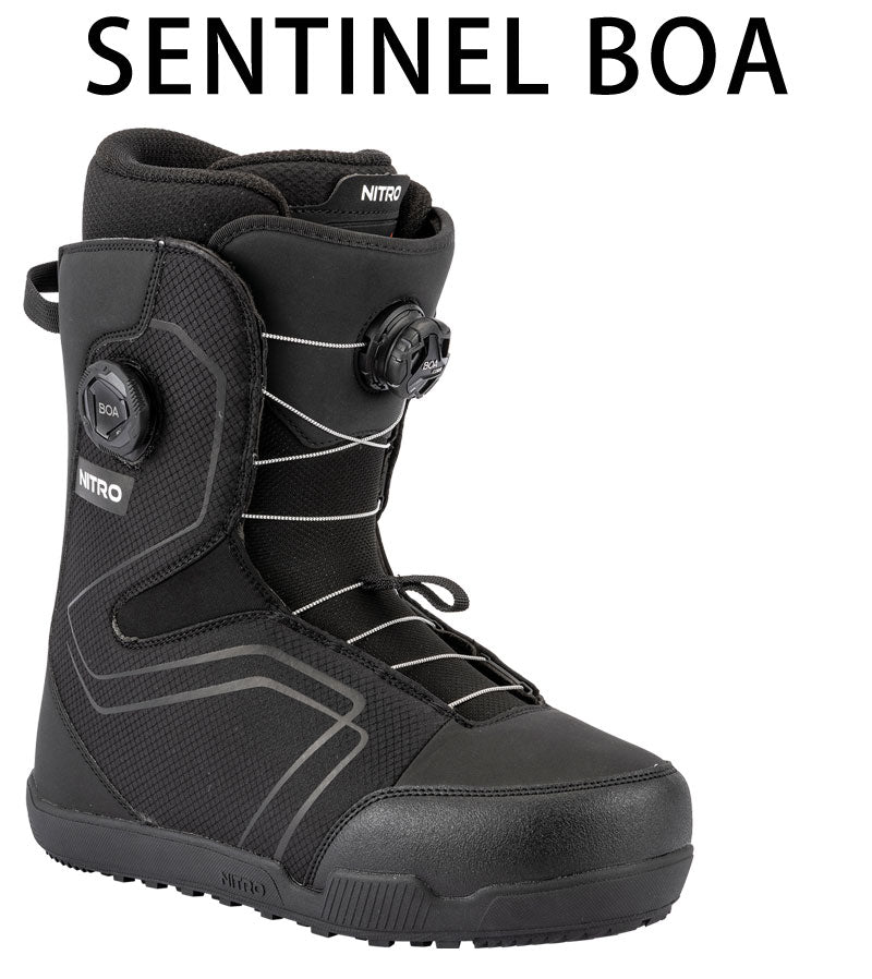 25-26 NITRO/ナイトロ SENTINEL BOA センチネル メンズ レディース ブーツ ダブルボア スノーボード 2026