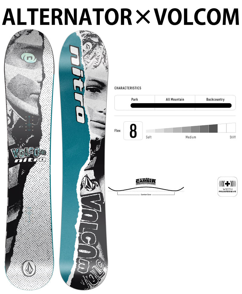 25-26 NITRO/ナイトロ ALTERNATOR VOLCOM オルタネーター メンズ