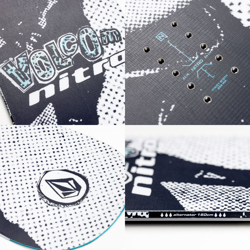 15時まで限定値下げ！NITRO Volcom Alternator 157cm 【公式通販
