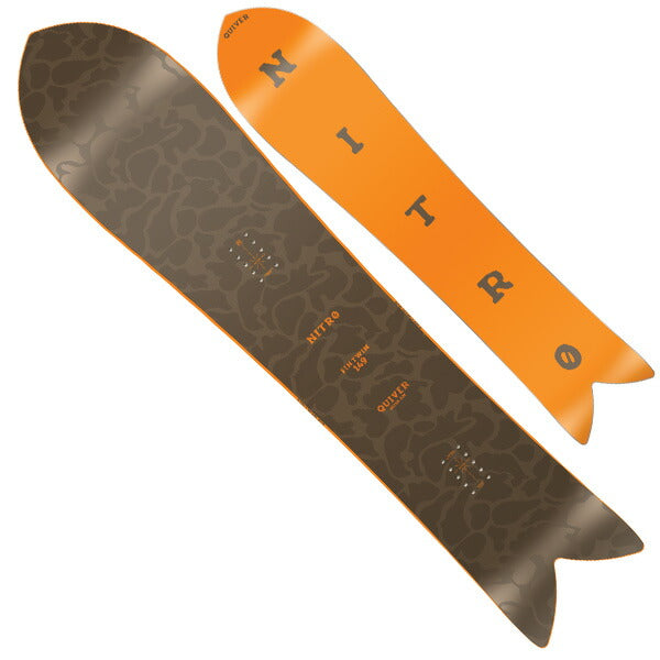 25-26 NITRO/ナイトロ FINTWIN QUIVER フィンツイン メンズ スノーボード パウダー 板 2026
