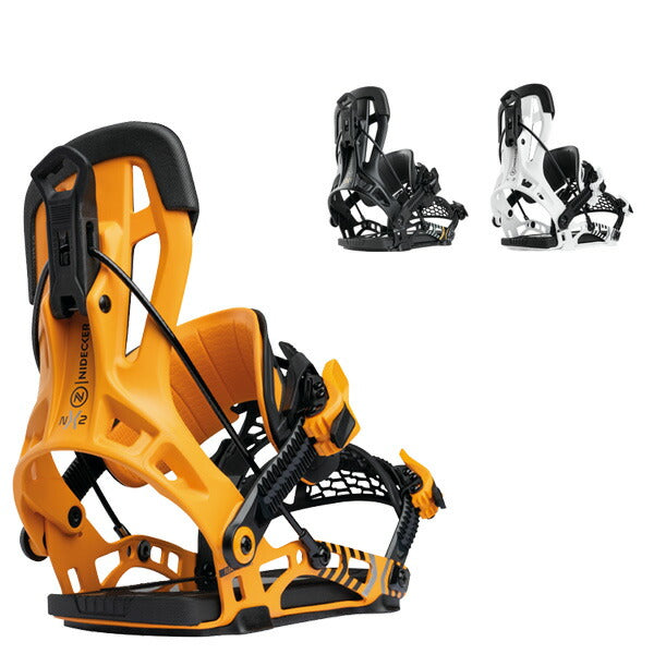 25-26 NIDECKER/ナイデッカー NX2 HYBRID エヌエックスツー FLOW リアエントリー メンズ レディース ビンディング バインディング スノーボード 2026