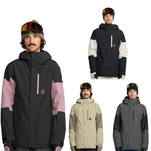 25-26 VOLCOM/ボルコム PRIMRY INS jacket メンズ レディース 防水ジャケット スノーボードウェア スノーウェアー 2026