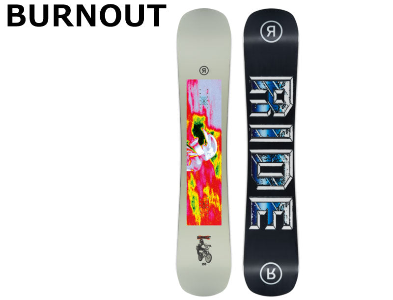 25-26 RIDE/ライド BORNOUT バーンアウト メンズ レディース スノーボード パーク 板 2026