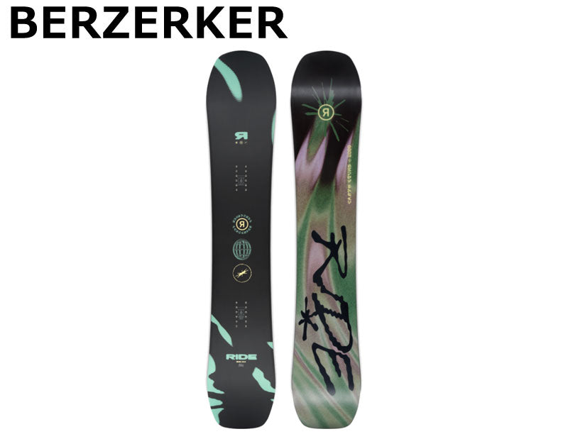 25-26 RIDE/ライド BERZERKER バーザーカー メンズ レディース スノーボード フリーラン 板 2026