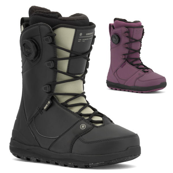 25-26 RIDE/ライド CONTEXT コンテクスト レディース ブーツ シューレース 熱成型対応 スノーボード 2026