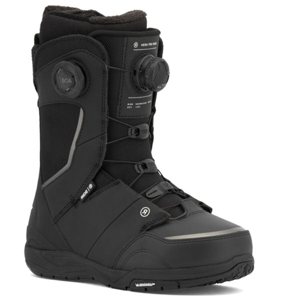 25-26 RIDE/ライド HERA PRO WIDE ヘラプロ ワイドフィット レディース ブーツ ダブルボア 熱成型対応 スノーボード 2026