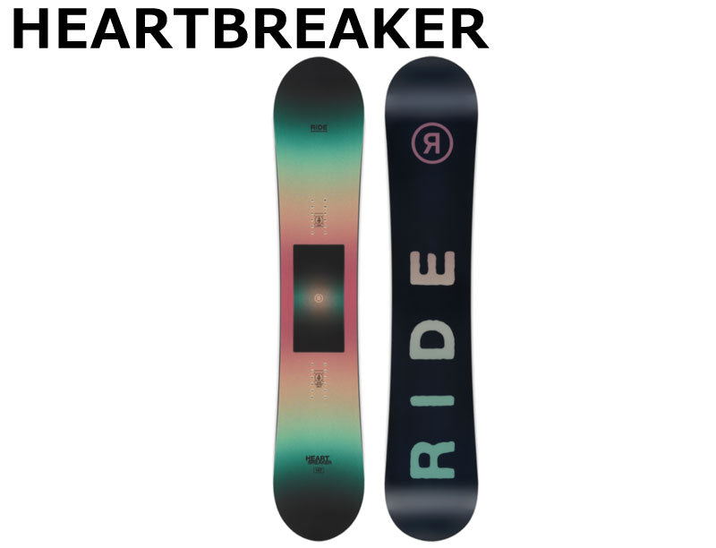 25-26 RIDE/ライド HEARTBREAKER ハートブレーカー レディース スノーボード パーク 板 2026