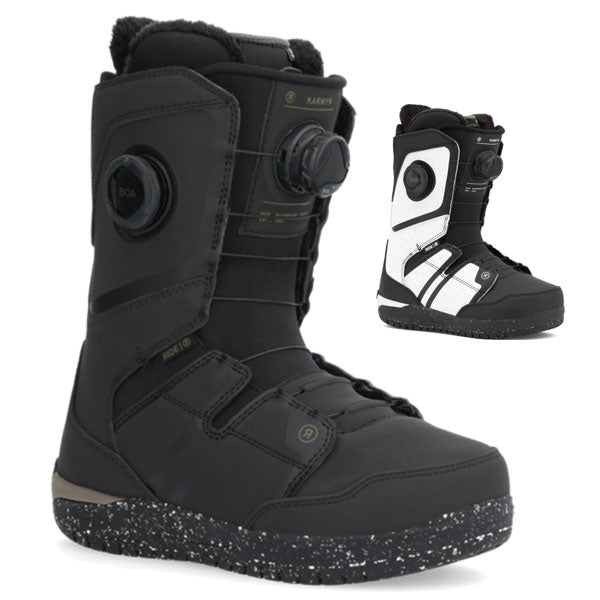25-26 RIDE/ライド KARMYN ZONAL カーマイン レディース ブーツ ダブルボア 熱成型対応 スノーボード 2026