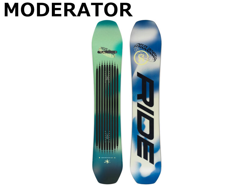 25-26 RIDE/ライド MODERATOR モデレーター メンズ レディース スノーボード パウダー 板 2026