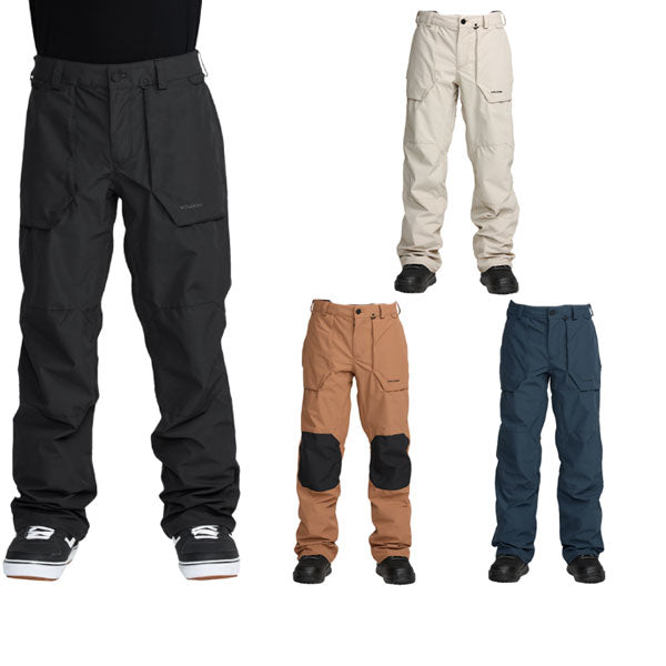 25-26 VOLCOM/ボルコム ROAN pant メンズ レディース 防水パンツ スノーボードウェア スノーウェアー 2026
