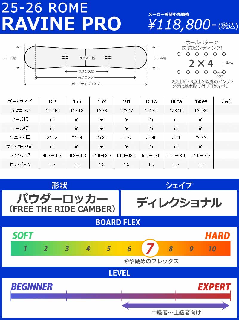 25-26 ROME/ローム RAVINE PRO ラヴィーンプロ メンズ レディース