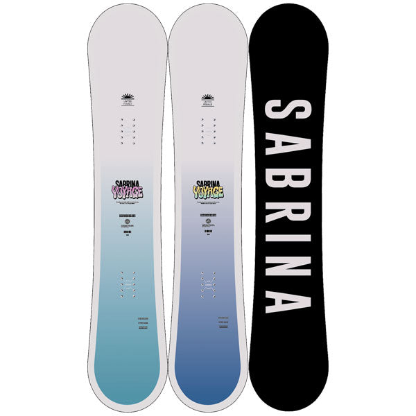 25-26 SABRINA/サブリナ VOYAGE ヴォヤージュ レディース スノーボード パーク グラトリ 板 2026